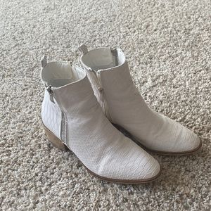 White booties